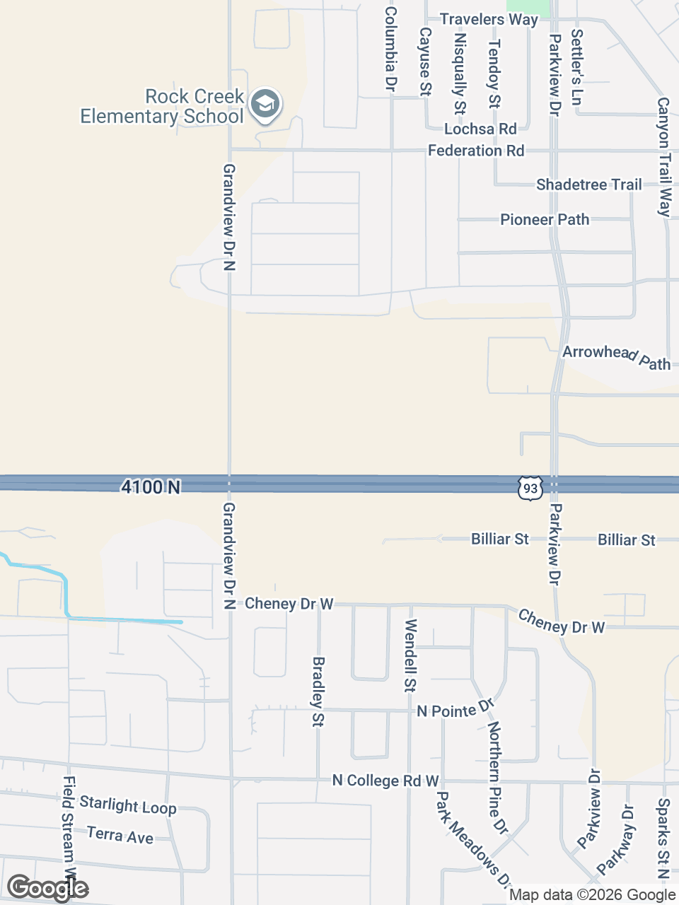 Map showing location of St. Luke’s Clinic - Obstetrics and Gynecology: Twin Falls, 775 Pole Line