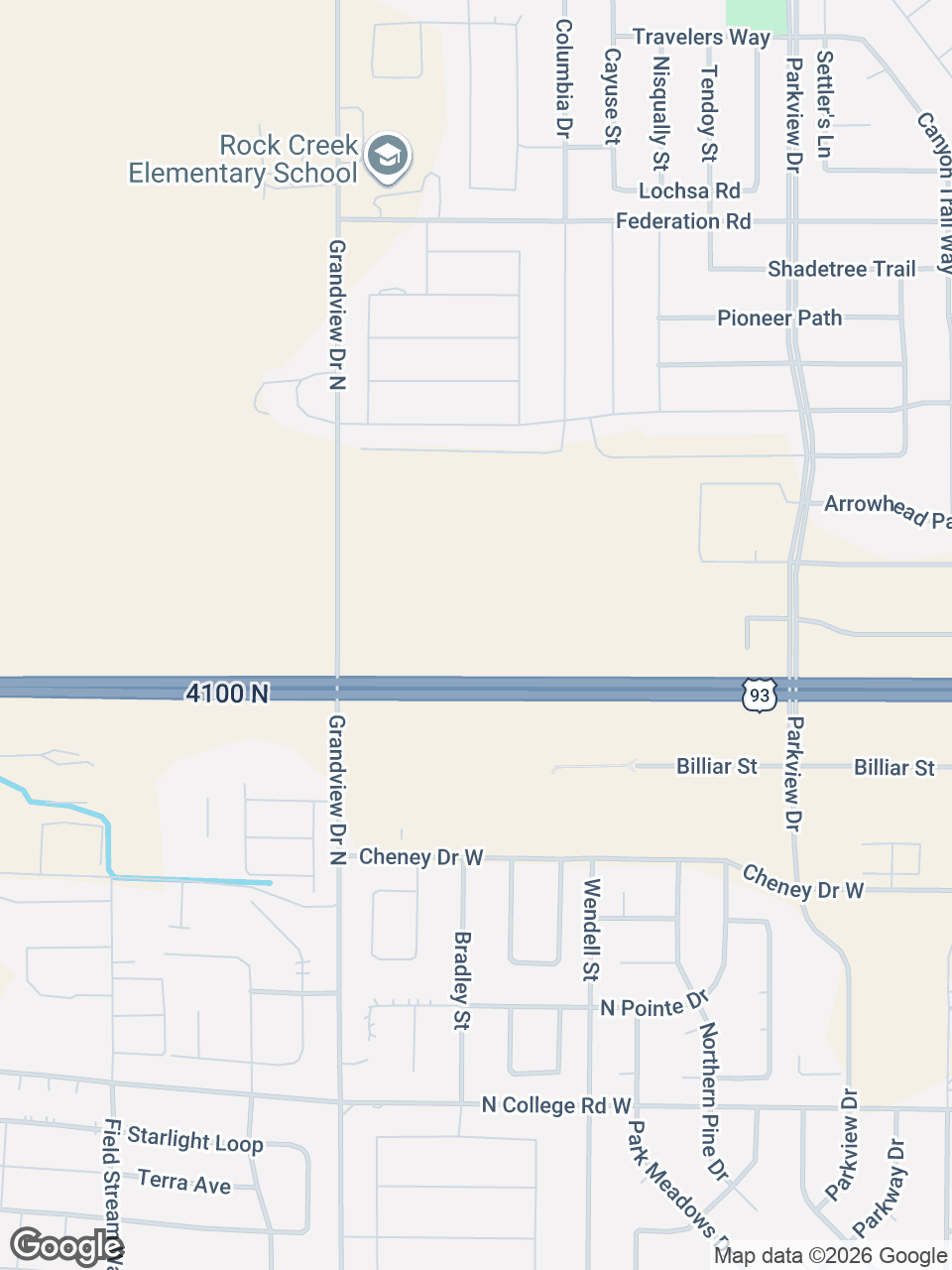Map showing location of St. Luke’s Clinic - Obstetrics and Gynecology: Twin Falls, 801 Pole Line